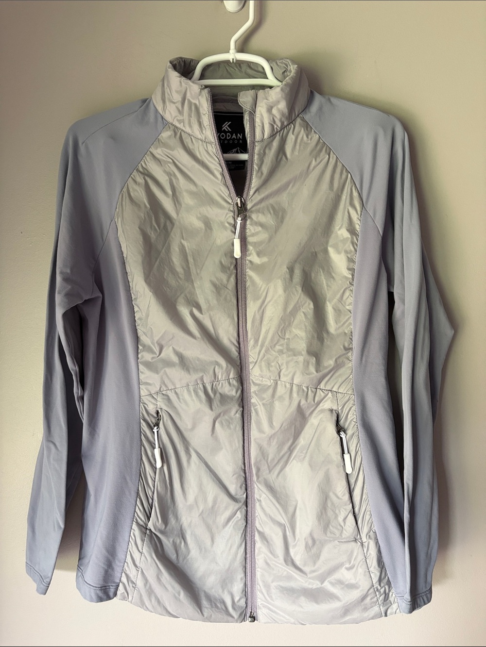 Kyodan Outdoor Lightweight Hybrid Insulated Jacket Lavender/Light Grey